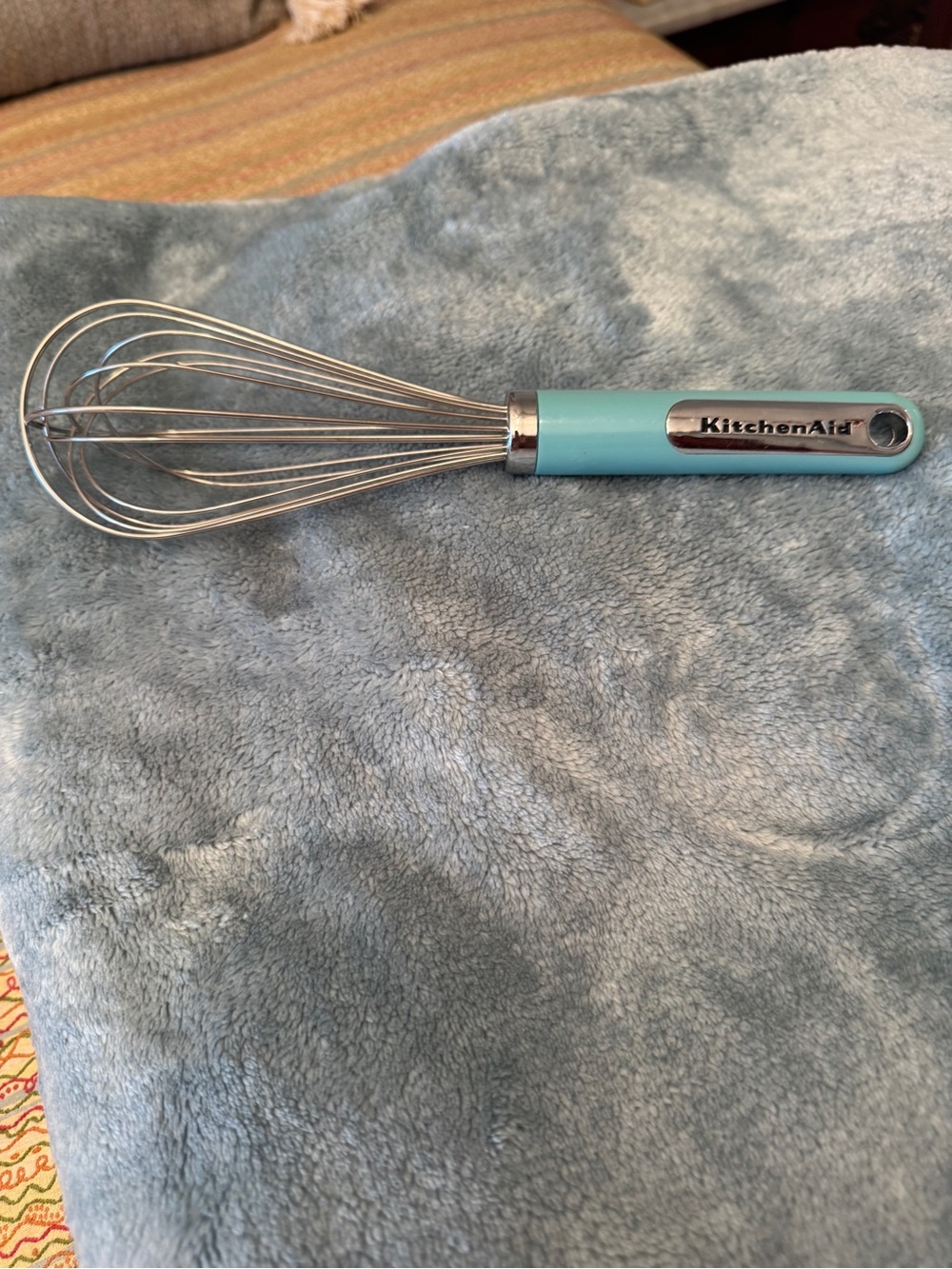 KitchenAid Gourmet Utility Whisk – Aqua Sky (Excellent Condition 10.5”